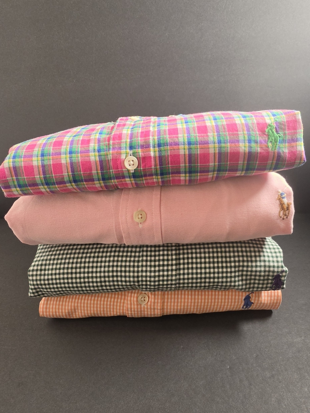 Bundle Of 4  Polo by Ralph Lauren Men’s Long Sleeve Buttondown XXL